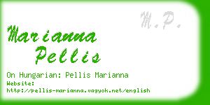 marianna pellis business card